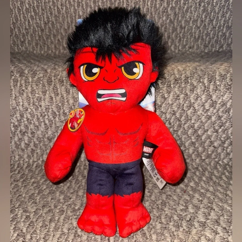 Marvel Plush Talkers 11.75” Red Hulk Captain America Brave New World Plush Doll